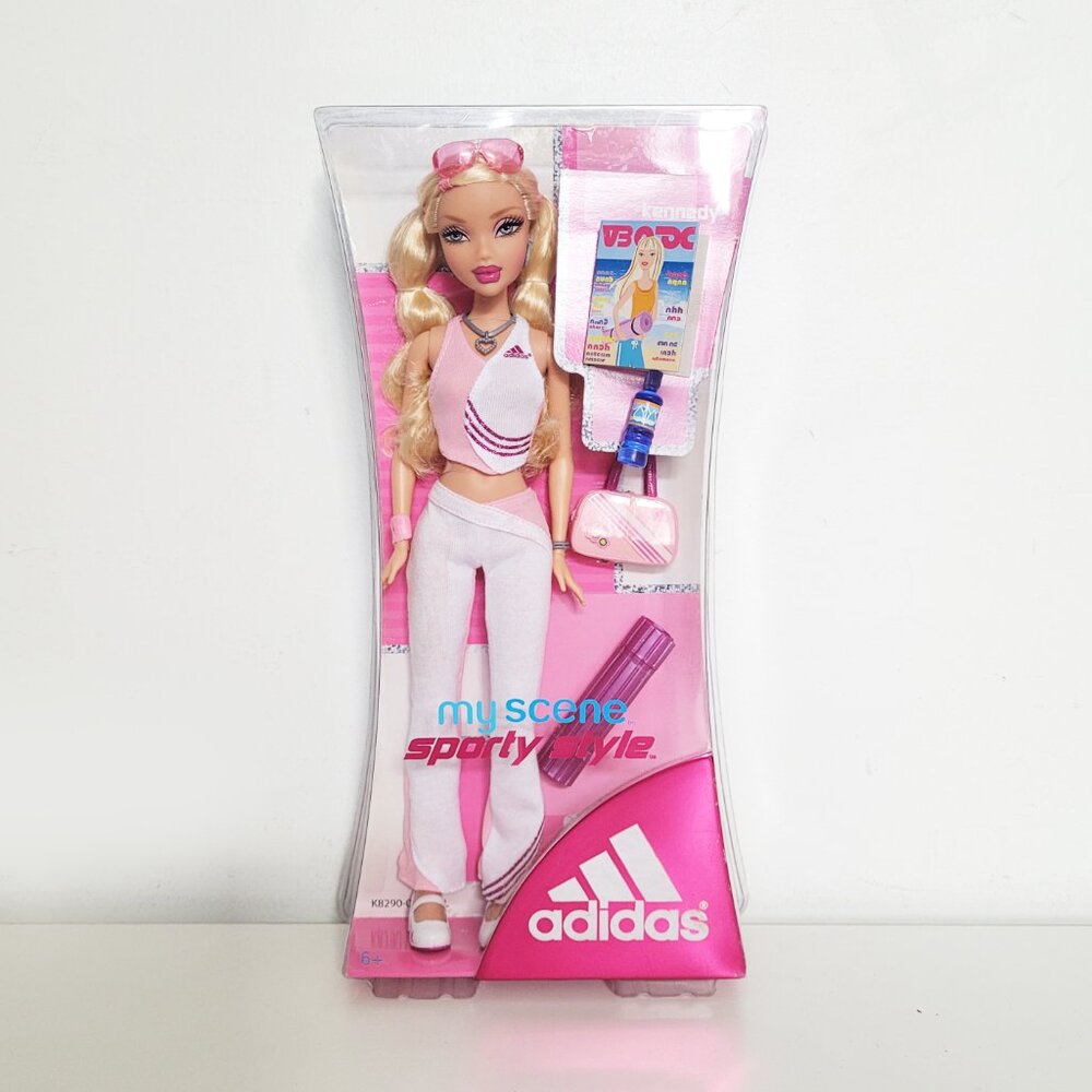 My Scene Barbie Sporty Style Adidas Kennedy Fashion Doll - NRFB (READ)